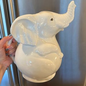 Mid Century Schmid Elephant Pitcher